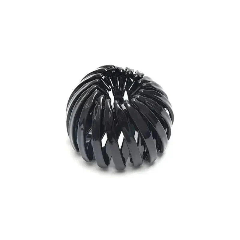 Broche de cabello en forma de nido de ave, clip de ponytail ANZ para mujeres, accesorio de peinado con diseño mágico y perezoso