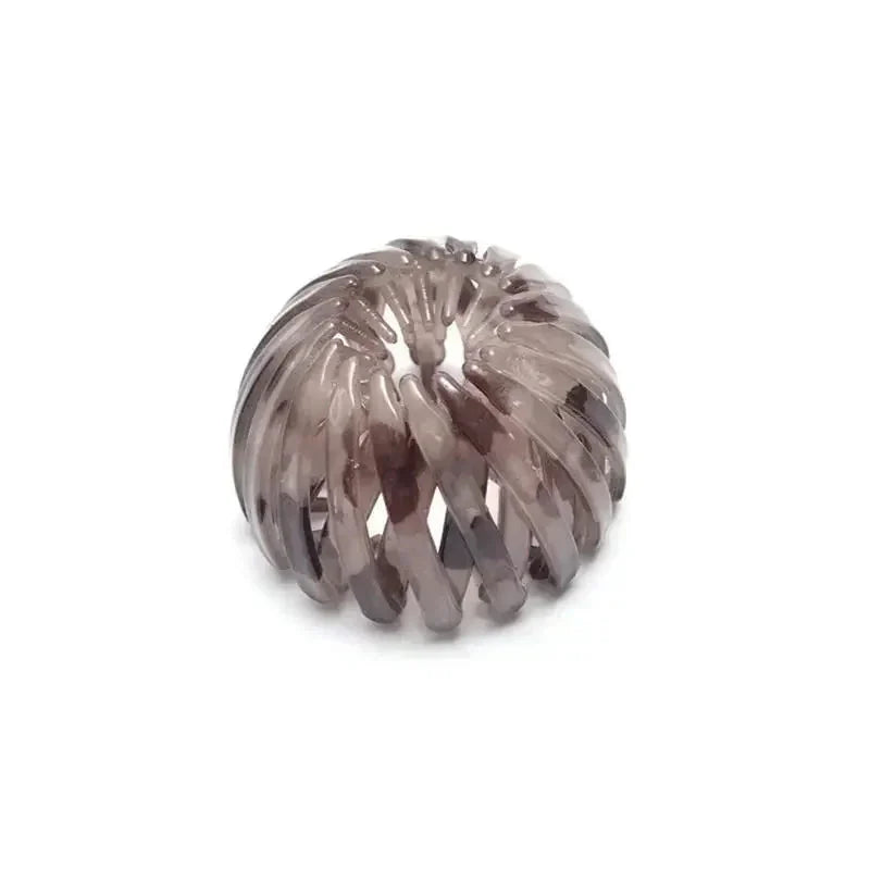 Horquilla para cabello en forma de nido de pájaro de la marca ANZ, clip para peinado de mujer, estilo lazy braider y ponytail.
