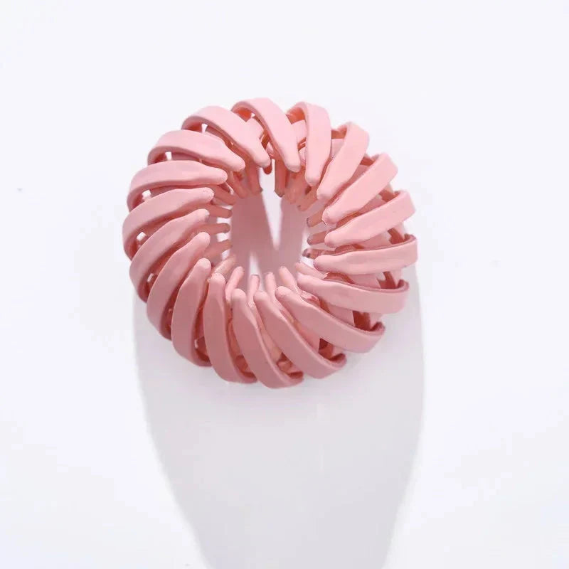 Horquilla de pelo en forma de nido de pájaro de la marca ANZ, para cabello de mujer, estilo lazado y fácil de usar.