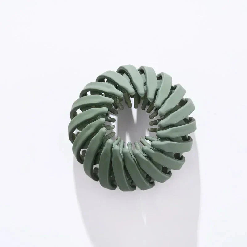Horquilla para cabello en forma de nido de pájaro, clip de ponytail de ANZ, accesorio decorativo para peinados para mujeres
