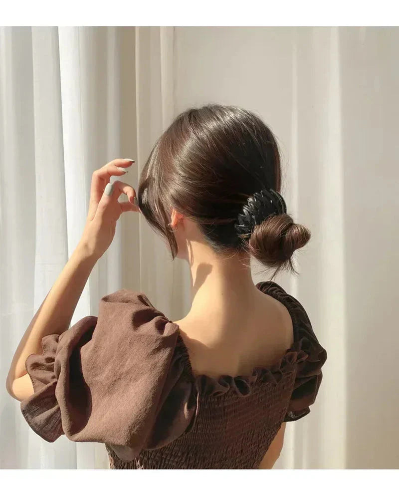 Pinza para cabello en forma de nido de ave de la marca ANZ, accesorio para coleta con diseño de nido de pájaro para mujeres