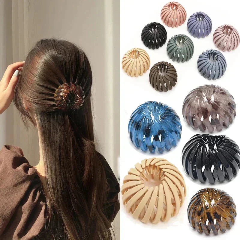 Horquilla para cabello en forma de nido de pájaro, clip de pelo mágico para coleta, de la marca ANZ, para mujeres.