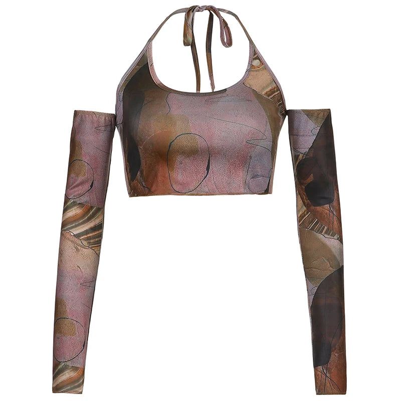 Top corto de corsé Y2K de la marca Glow, ropa vintage para mujer con estilo gótico, ciber y estética grunge de los años 90.