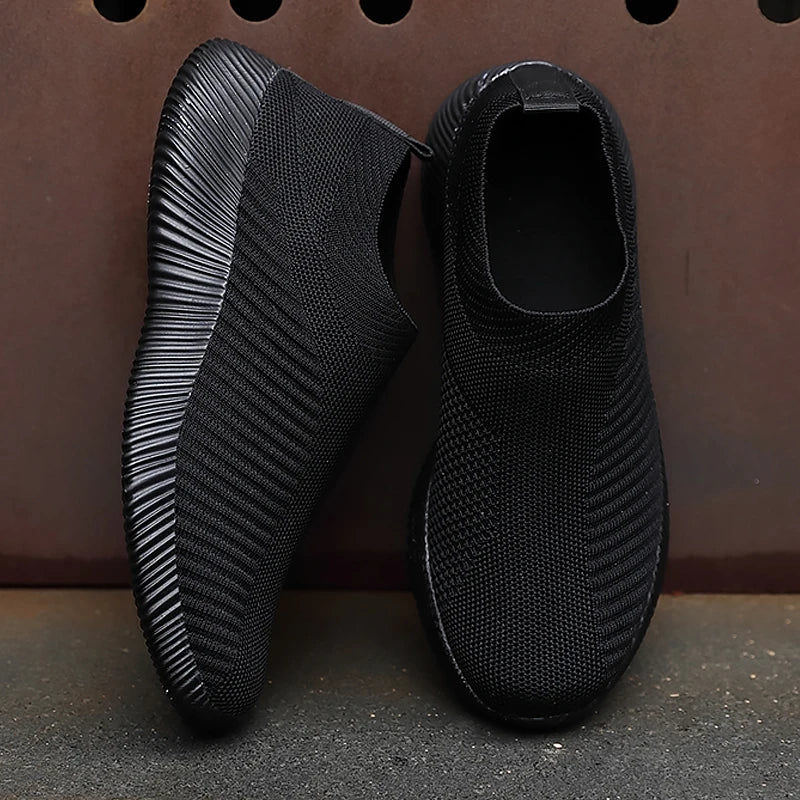 Zapatos de mujer a la moda de verano de Glow, mocasines ligeros y cómodos para caminar, en color claro con suela suave.