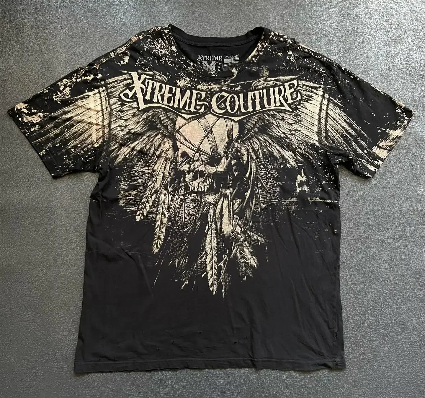 Camiseta blanca Y2K para hombre con estampado de letras, calavera y escritura sagrada, estilo gótico retro de manga corta de Glow.