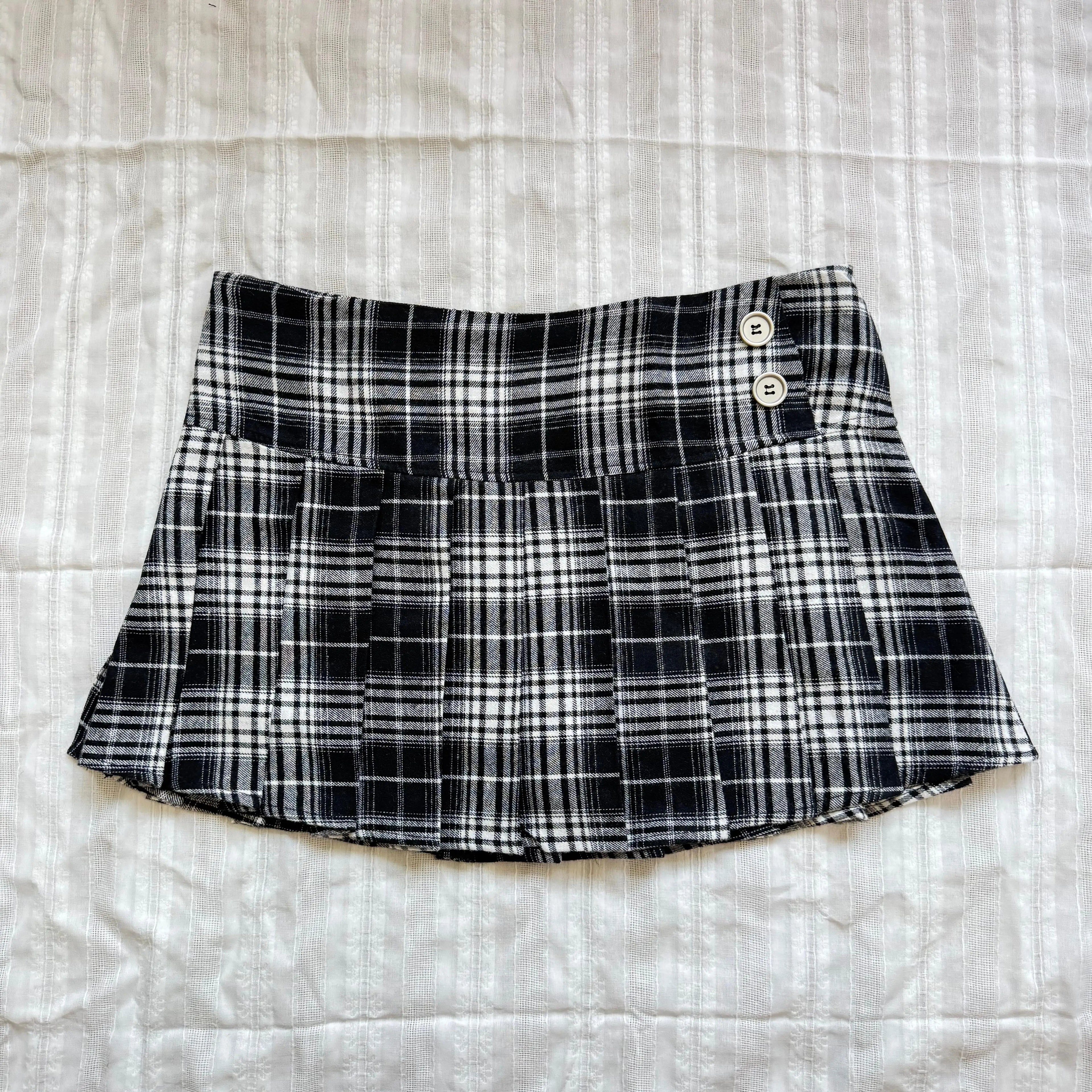 Minifalda de verano para mujer Glow, falda a cuadros roja plisada y vintage, estilo preppy y moda coreana.