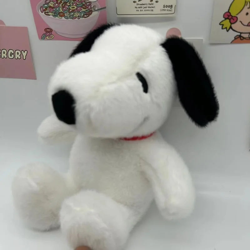 Peluches de Snoopy de 30 cm de Glow, suave almohada y muñeco de peluche para niños, ideal para sofá y regalos infantiles.