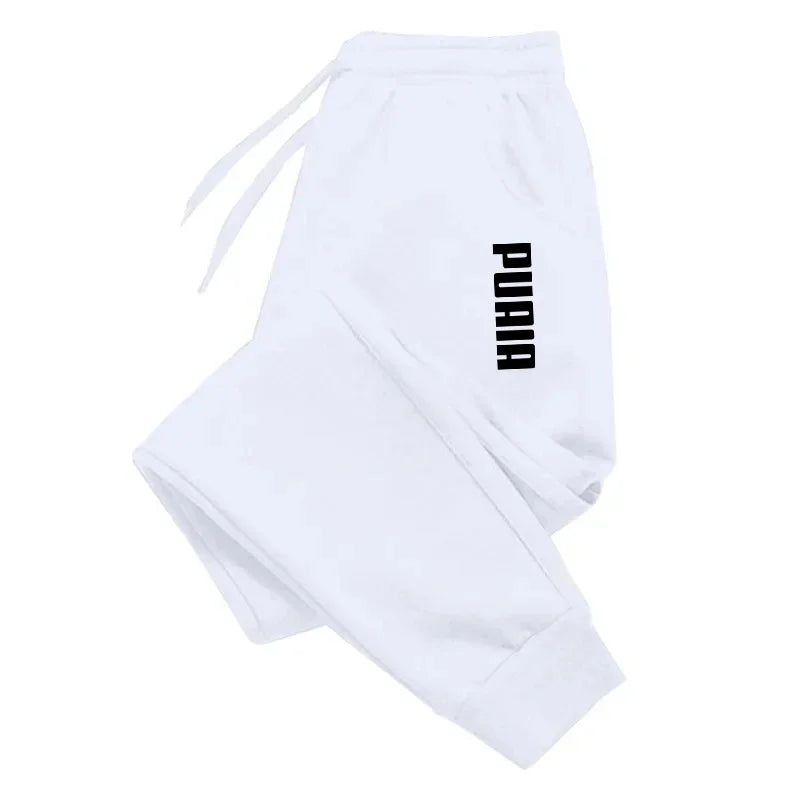 Pantalones de chándal para mujer Glow, pantalones deportivos suaves con cintura elástica y estampado callejero en cuatro colores.