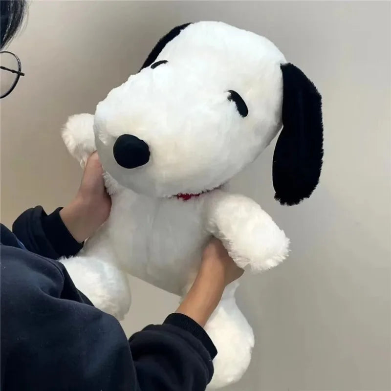 Peluche de Snoopy de 30cm de dibujos animados, suave y adorable, ideal como almohada o juguete para niños, marca Glow