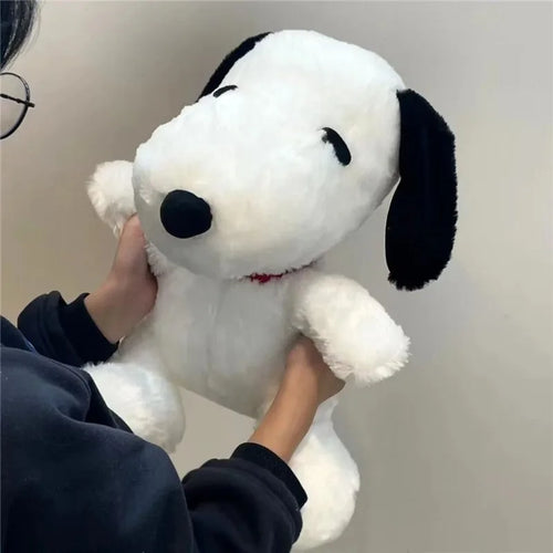 Peluche de Snoopy de 30cm de dibujos animados, suave y adorable, ideal como almohada o juguete para niños, marca Glow