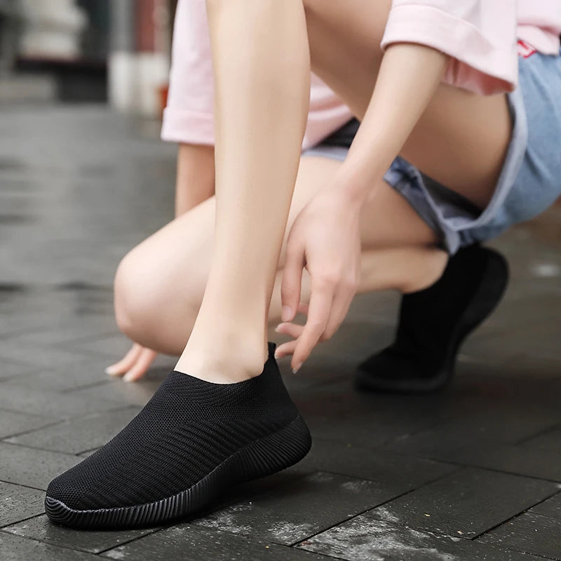 Zapatos de mujer a la moda de verano de Glow, zapatillas suaves y ligeras para caminar, ideales para exteriores y comodidad.