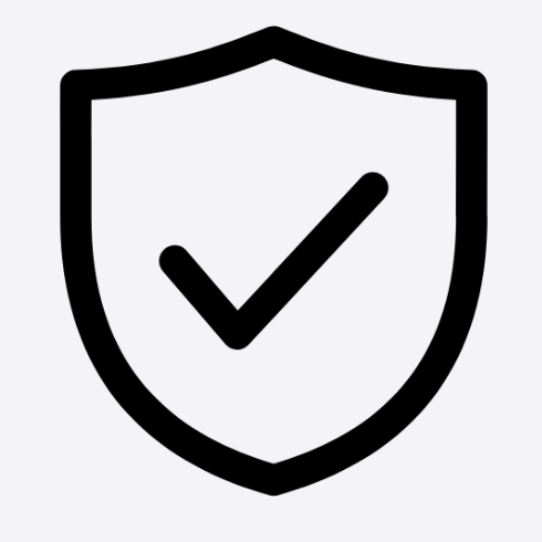 Escudo de protección de envío Atlas de la marca Glow, símbolo de seguridad y protección para envíos.